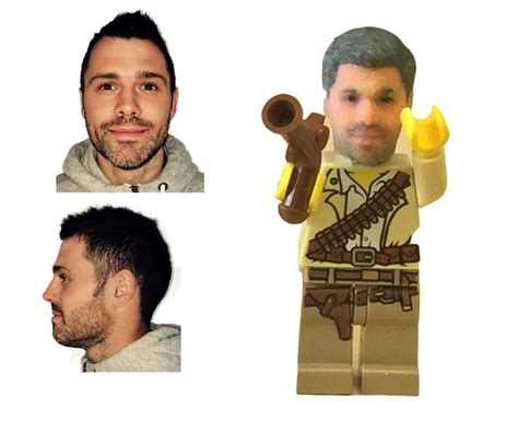Custom Make Your Own Head For Lego Minifigure By Funky3dfaces On Etsy
