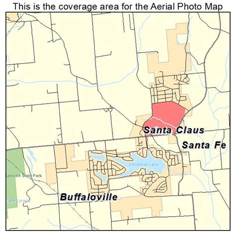 List 92 Pictures Where Is Santa Claus Indiana On A Map Stunning