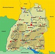 Map of Baden-Württemberg - Nations Online Project