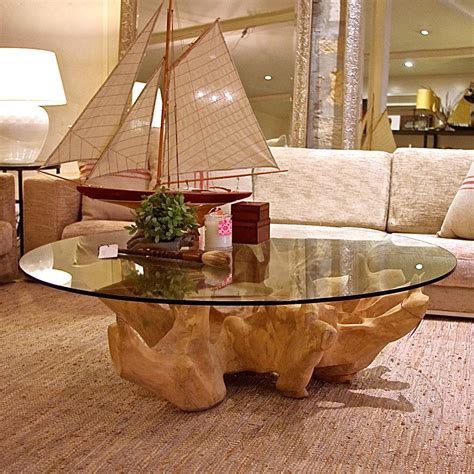 The straighter you can make this cut, the less work you will have later. 9 Best Collection of Tree Trunk Coffee Tables With Glass Top