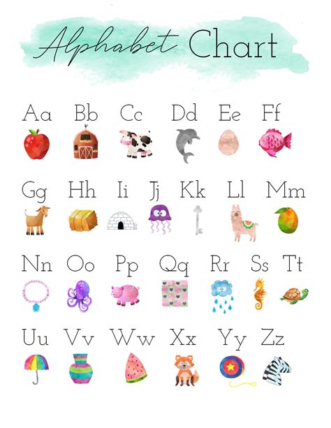 Printable Letter Sounds Chart Printable Word Searches