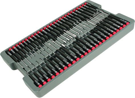 Wiha 92191 Precision Screwdrivers Set In Molded Tray 51 Piece Amazonca Tools And Home Improvement