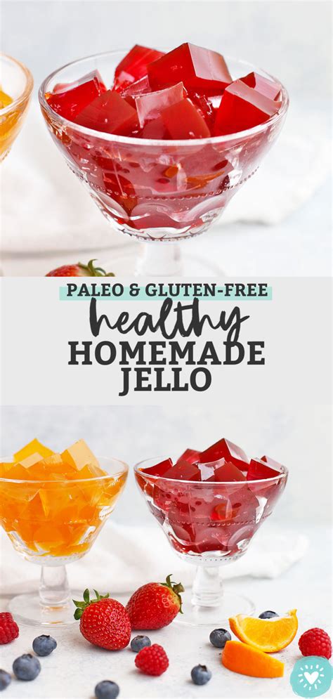 How To Make Healthy Homemade Jello One Lovely Life