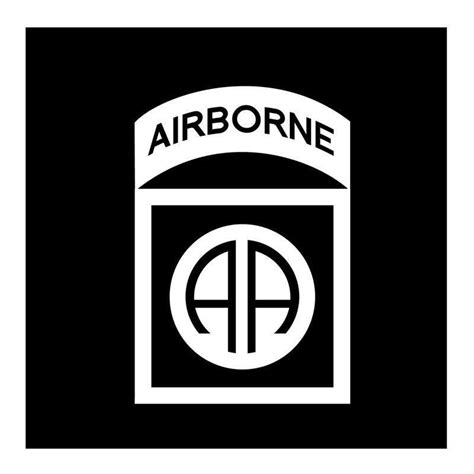 82nd Airborne Patch 7 Vinyl Car Decals Vinyl Vinyl Decals Airborne