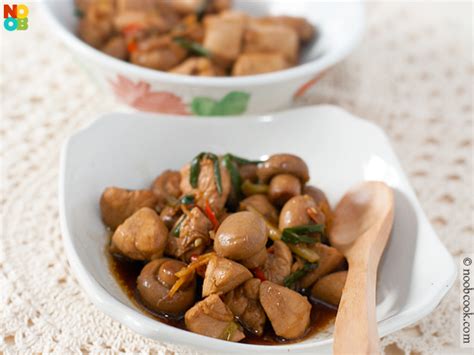 Stir Fry Chicken With Ginger And Scallion Recipe