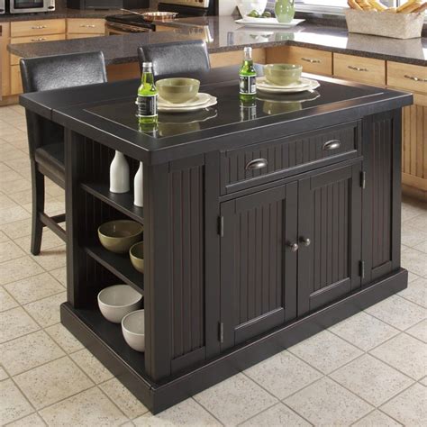 After all, quality never goes out of style. Home Styles Nantucket Kitchen Island - Black | Black ...