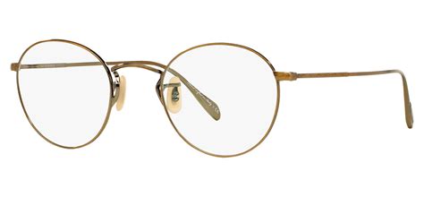oliver peoples ov1186 coleridge glasses antique gold tortoise black