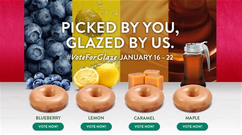 The more smiles you earn, the bigger, the gooier, and more indulgent a treat you can spend them on. Krispy Kreme asking fans to vote on new doughnut flavor ...