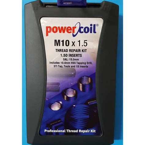 PowerCoil Thread Repair Kit M10 1 5 Searle Fasteners