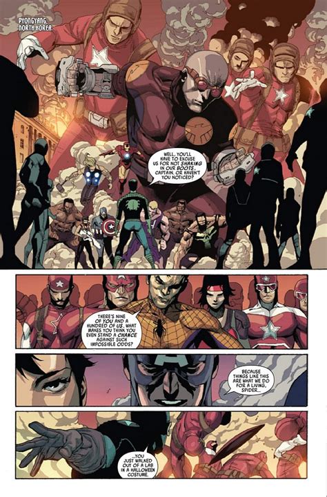 Preview Ultimate Comics Avengers Vs New Ultimates 6 Aracnofã