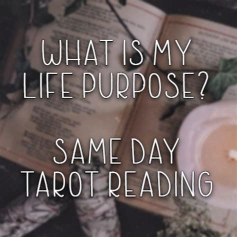 What Is My Life Purpose Tarot Reading Same Day Etsy