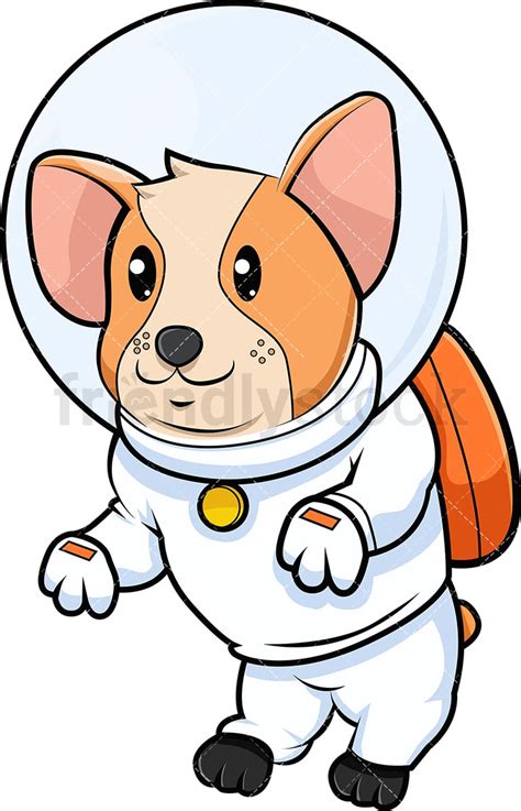 Dog Clipart In Space