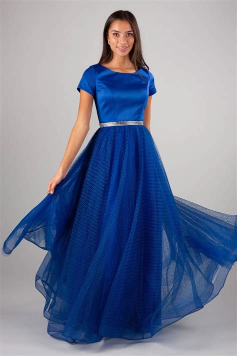 Cora Royal Prom Dresses Modest Prom Dresses For Teens Modest Dresses