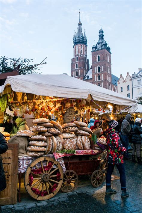 Krakow Christmas Market Poland Travel Around Europe Pinterest