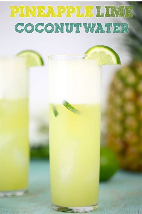 Coco loco colombian coconut cocktail. Try this Pineapple & Lime Coconut Water Recipe | Recipe ...