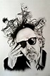 Tim Burton Drawing by Charlottexbx | Pencil portrait drawing, Tim ...
