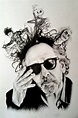 Tim Burton Drawing by Charlottexbx | Pencil portrait drawing, Tim ...
