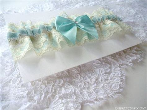 Tiffany Blue Wedding Bridal Garter By Originalopulence On Etsy 2400