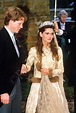 Victoria Lockwood, wearing the Spencer tiara when she wed Charles ...