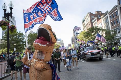 controversial straight pride parade in boston met by larger counter protests wbur news