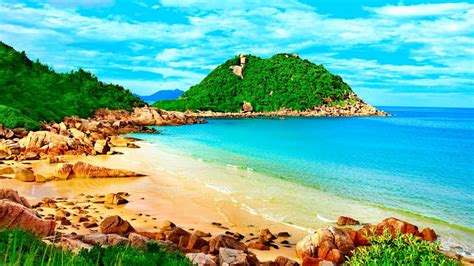 Download Beautiful Tropical Beach Lagoon Wallpapers Hd Hd Desktop