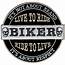 Its Not About Brand ITs Respect Biker Patch Small 