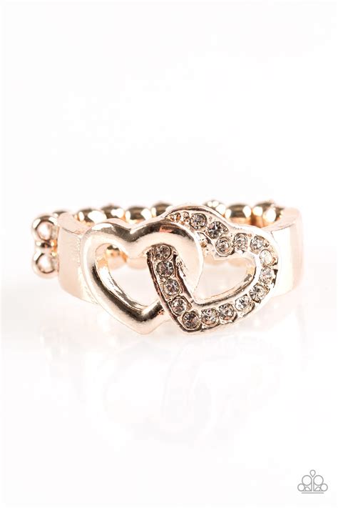 Paparazzi Accessories Pour Your Heart Out Rose Gold