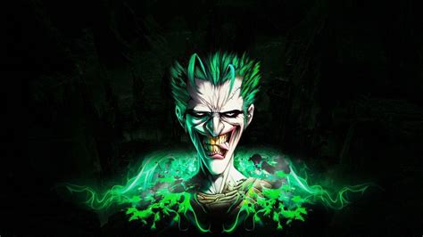 This wallpaper symbolizes the iconic line of the joker in the shape of the master criminal himself. Black Neon: Ultra Hd Neon Joker Wallpaper
