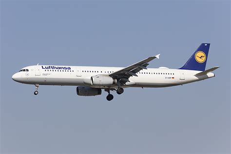 Lufthansa D Airp Airbus A321 131 17102017 Fra Frankfurt