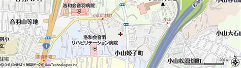 京都府京都市山科区小山北林町の地図 住所一覧検索｜地図マピオン