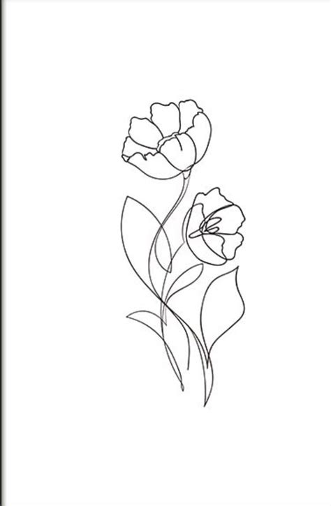 タトゥー おしゃれまとめの人気アイデア｜pinterest｜楓 村石 花のスケッチ 花の線画 花のドローイング