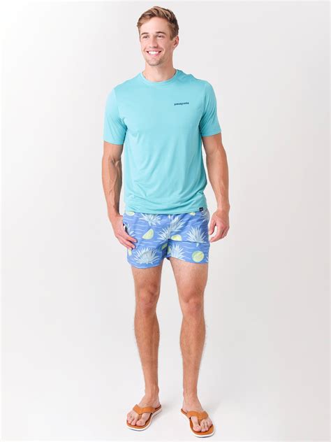 Chubbies Mens The Salt Times 55 Stretch Swim Trunk Saint Bernard