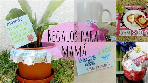 5 Regalos Fáciles Para El Día De Las Madres Youtube