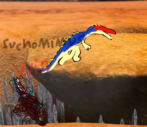 Suchomimus Vs Baryonyx Special Event Concept Art Fandom