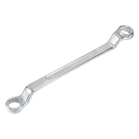 19mm X 22mm Metric 12 Point Offset Double Box End Wrench Chrome Plated
