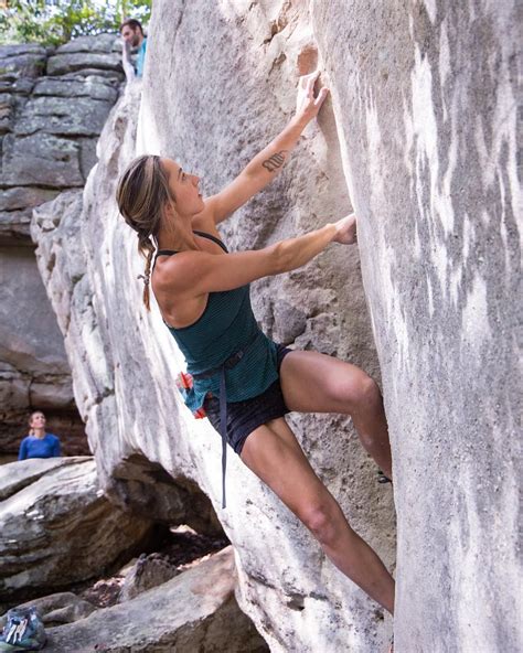 10 female climbers you should follow on instagram allezgirl rock climbing workout rock