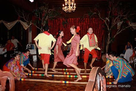 The Filipino Folk Dance Called Tinikling Is A Traditional Filipino