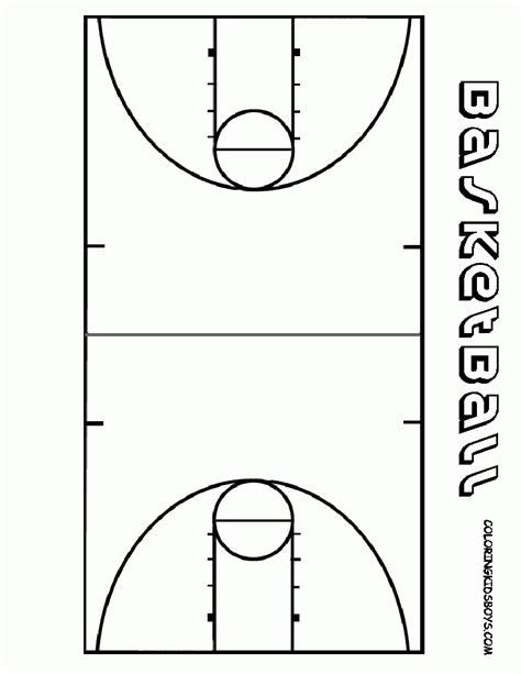 What Are The Basketball Court Dimensions Diagrams For Court Striping