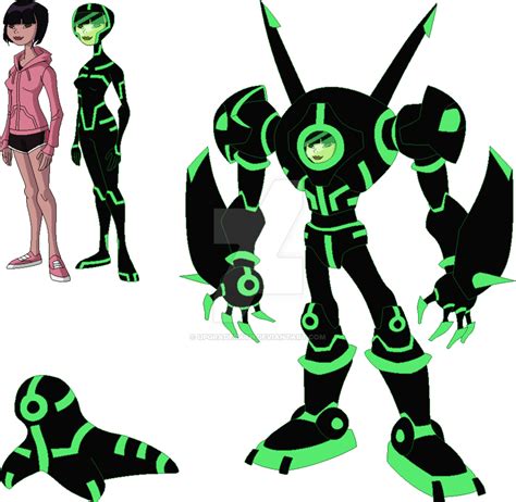 Julie And Ship Earth 27 By Upgraderath Character Design Ben 10 Cartoon