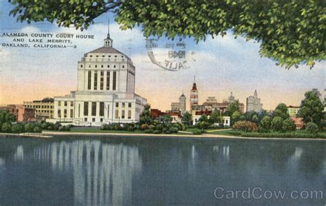 Alameda County Court House and Lake Merritt Oakland, CA