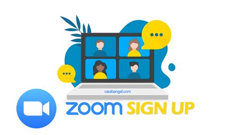 Cara Daftar Atau Sign Up Zoom Meeting Menggunakan Hp Dan Pc Carabangal