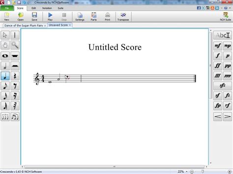 Only $10/month & free for the first 30 days! Crescendo Music Notation Editor latest version - Get best Windows software