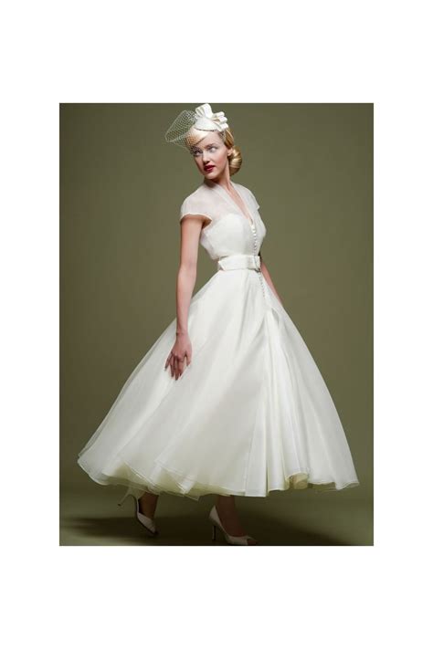 Cicely Lb47 By Loulou Bridal 1950s Vintage Wedding Dress With Jacket
