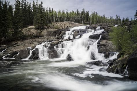 Free Images Cameron Falls Scenic Beautiful Landscape Waterfalls
