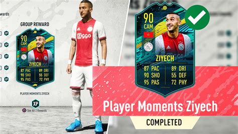 How To Get Ziyech Player Moments Guide Fifa 20 Youtube