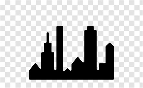 Empire State Building Silhouette Skyline New York City Transparent Png