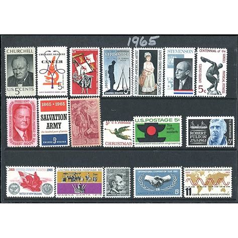 Buy Complete Mint Set Of Postage Stamps Issued In The Year 1965 By The