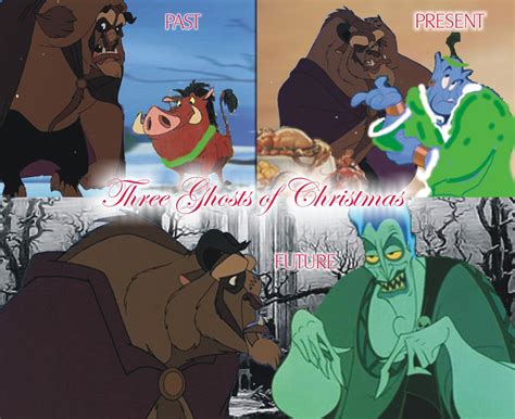 The Beast's Three Ghosts of Christmas - Disney Fan Art ...