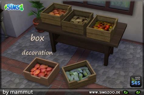 Filled Box 1 By Mammut At Blackys Sims Zoo Via Sims 4 Updates Check
