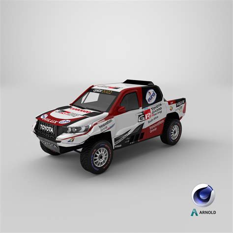 Toyota Hilux Rally Dakar 2019 3d Model 79 Max Ma Fbx Upk
